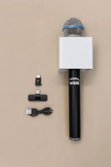 Professional Device-less Wireless Microphone