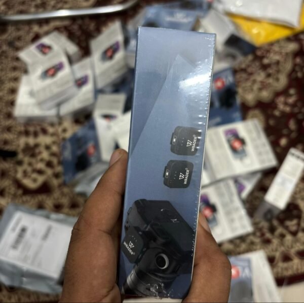 206a1bcb-bce0-4051-838b-e5f5fceb06f3 Dual Wireless Microphone System – 2.4GHz Vlogging Mic for Mobile, DSLR & YouTube Recording | Noise Reduction, Plug & Play, 360° Audio Pick