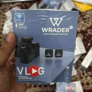 7de04062-a05d-4830-af3e-3de7ce266d2a Dual Wireless Microphone System – 2.4GHz Vlogging Mic for Mobile, DSLR & YouTube Recording | Noise Reduction, Plug & Play, 360° Audio Pick