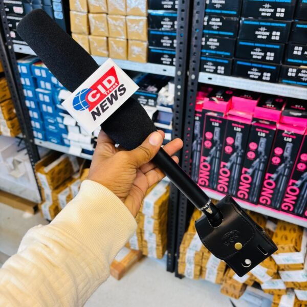 Shotgun Wireless Microphone 🎤 | iPhone & Android Compatible | Best for News