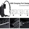 124ac66e-3b58-4bfb-9b5c-55399940faf4 Anti Theft Sling Bag with USB Charging Port | Waterproof Crossbody Chest Bag for Travel & Daily Use