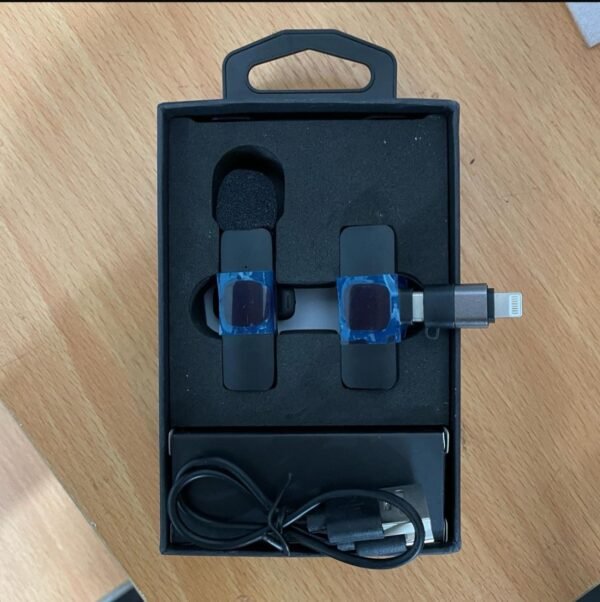 K8 Wireless Microphone for Type-C Devices | Collar Mic for YouTube, Reels & Video Recording