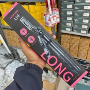 L16 Selfie Stick with Tripod & Stabilizer | Long Bluetooth Selfie Stick for Mobile, YouTube Video Recording, Vlogging & Live Streaming