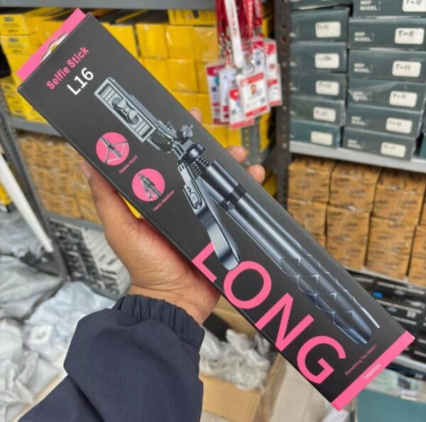 47cff74f-00c1-4e9d-a50d-21cceb471230 L16 Selfie Stick with Tripod & Stabilizer | Long Bluetooth Selfie Stick for Mobile, YouTube Video Recording, Vlogging & Live Streaming