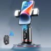 AI Intelligent P02 Gimbal Stabilizer 360° Auto Face Tracking Smartphone Holder for Desk, Video Recording, Live Streaming & Content Creation