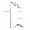 Hec1c10760c0a435e80dbd036ff02a99fV Metal Three-Legged Universal Microphone Stand for Podcast, Recording, Streaming & Studio Use