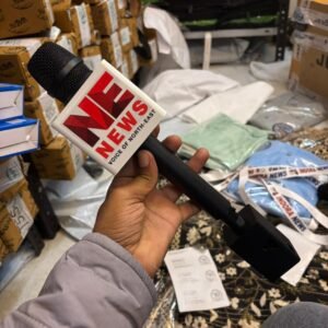 Professional News Reporter Hand Mic | High Clear Voice | Interview & Reporting Microphone