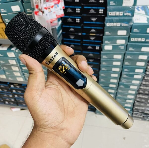 Wireless Media Mic with Handheld Transmitter Receiver 🎤 | 3.5mm Plug Professional Reporting Microphone