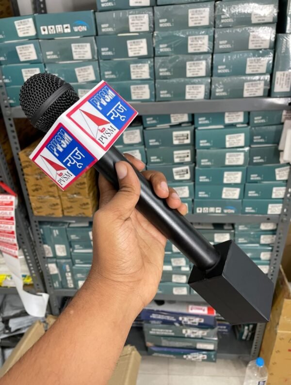 WON Wireless Reporter Mic ID Complete Set with Type-C and iOS Support for News Reporting