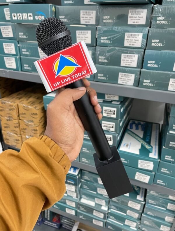 WON Wireless Reporter Mic ID Complete Set 🎤 | Type-C & iOS Support | Professional News Reporting Microphone