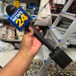 WON wireless reporting journalists microphone with bluetooth device for interview recording