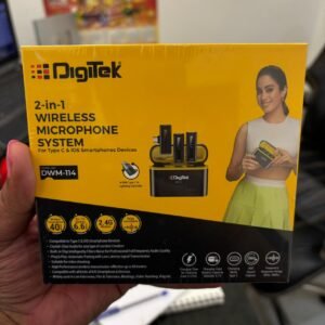 WhatsApp Image 2026-03-03 at 7.46.23 PM Digitek DWM-114 wireless lavalier microphone for iPhone and Android video recording