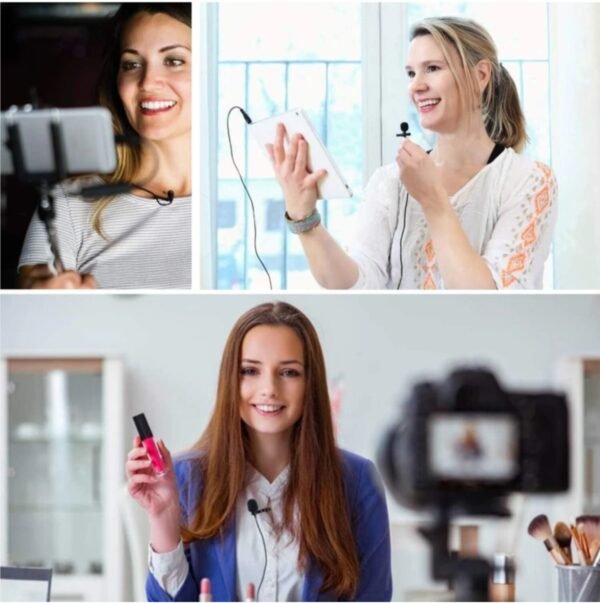 WhatsApp Image 2026-03-07 at 12.08.46 PM Lavalier Condenser Microphone Clip-On Lapel Mic for Mobile, DSLR Camera & YouTube Recording