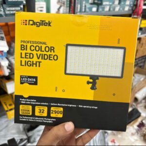 Combo Professional Video Light Dimmable LED Light for YouTube Video Photography Camera