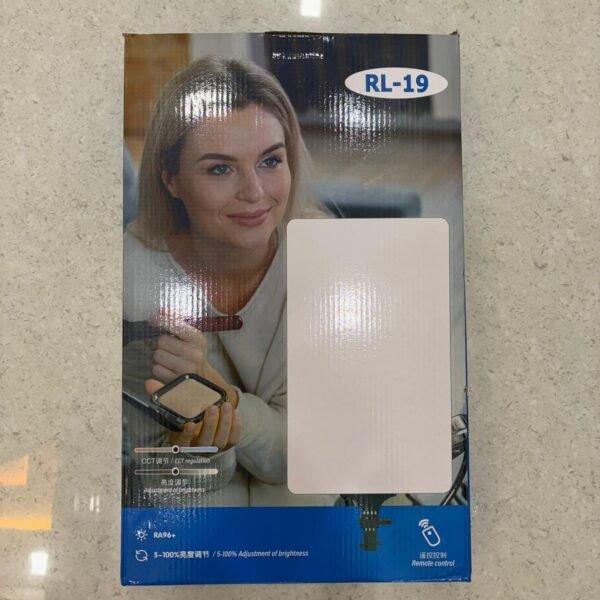 19 Inch Premium LED Video Light Kit Dimmable Studio Lighting for YouTube Streaming Photography