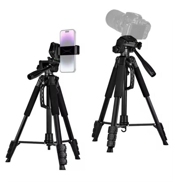 a14c5325-215d-4a3f-93cf-8d35a7baef1d Aluminum Alloy Tripod Stand | Adjustable Tripod for DSLR, Video Camera & Mobile Phone