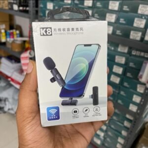 cfacfc45-a914-4c25-b036-a8d3c3eb1ee8 K8 Wireless Microphone for Type-C Devices | Collar Mic for YouTube, Reels & Video Recording