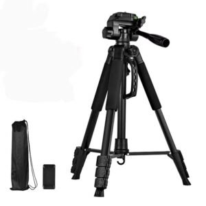 Aluminum Alloy Tripod Stand | Adjustable Tripod for DSLR, Video Camera & Mobile Phone