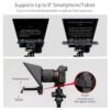 FEELWORLD TP2A Portable Smartphone DSLR Teleprompter | Wide Angle Lens | Professional Teleprompter for Video Creators