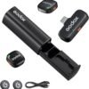 Godox C01 Kit 2 Wireless Microphone for Smartphones | Dual Microphone Wireless Audio System with USB-C Receiver