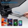 FEELWORLD TP16 16-Inch Folding Teleprompter for Tablet | Horizontal & Vertical Prompting | App Remote Control | Carry Case