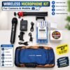 Wireless News Reporting Mic Kit for Mobile & Camera | Complete Professional Mic Kit