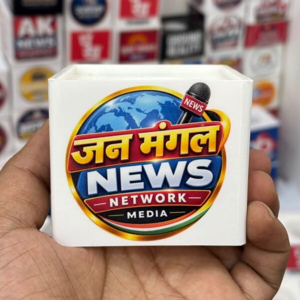 Customized Square Mic ID Flag with Custom Logo Printing