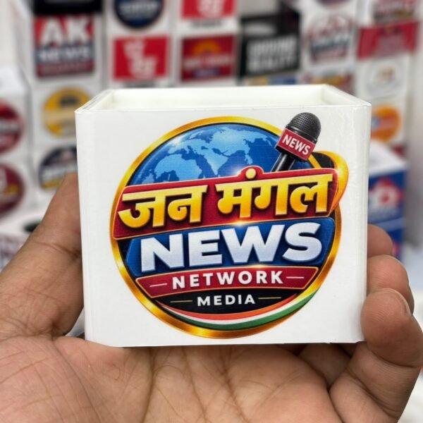 Customized Square Mic ID Flag with Custom Logo Printing